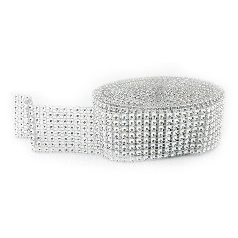 Rynx | Radiant Rhinestone Mesh Ribbon for Luxurious Craft Creations