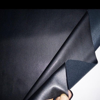 Rynx | Elegant black PU artificial leather crafting material - A must for creatives