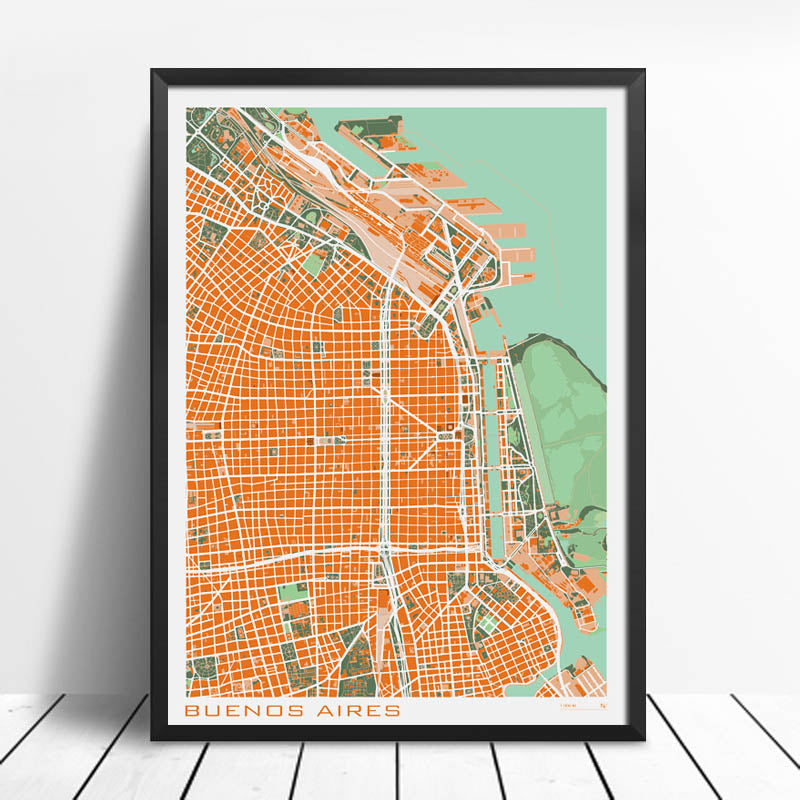 Rynx | Famous City Classic Maps Posters and Prints Wall Art Canvas Paintings Paris Copenhagen Madrid Map for Living Room Home Decor 1