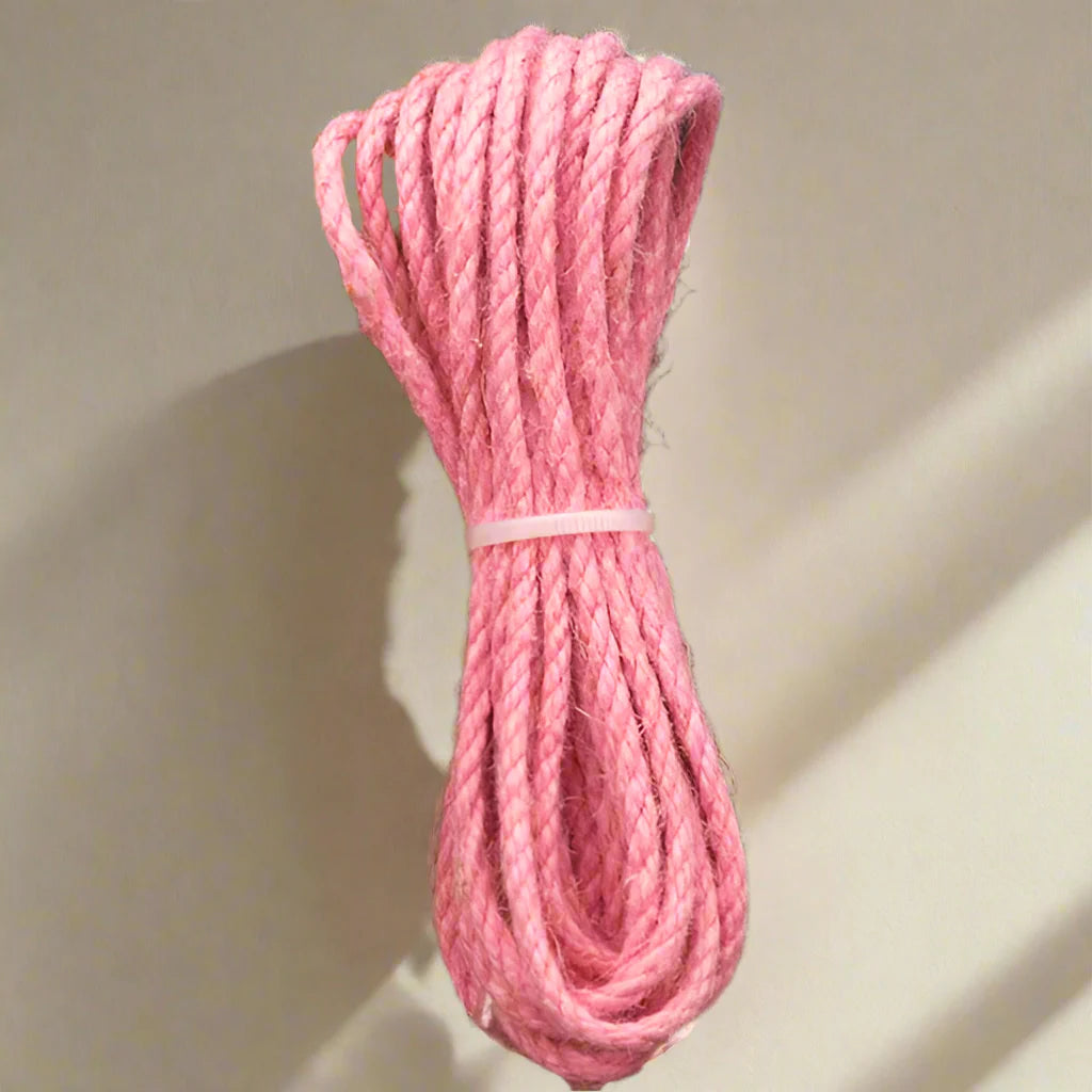 Rynx | Vibrant Sisal Rope Collection: 14 Colored Options for Craft Fun and Cat Play