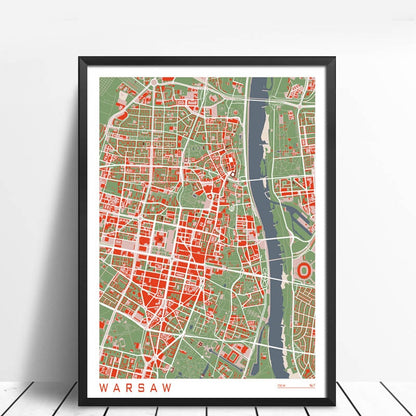 Rynx | Famous City Classic Maps Posters and Prints Wall Art Canvas Paintings Paris Copenhagen Madrid Map for Living Room Home Decor 1
