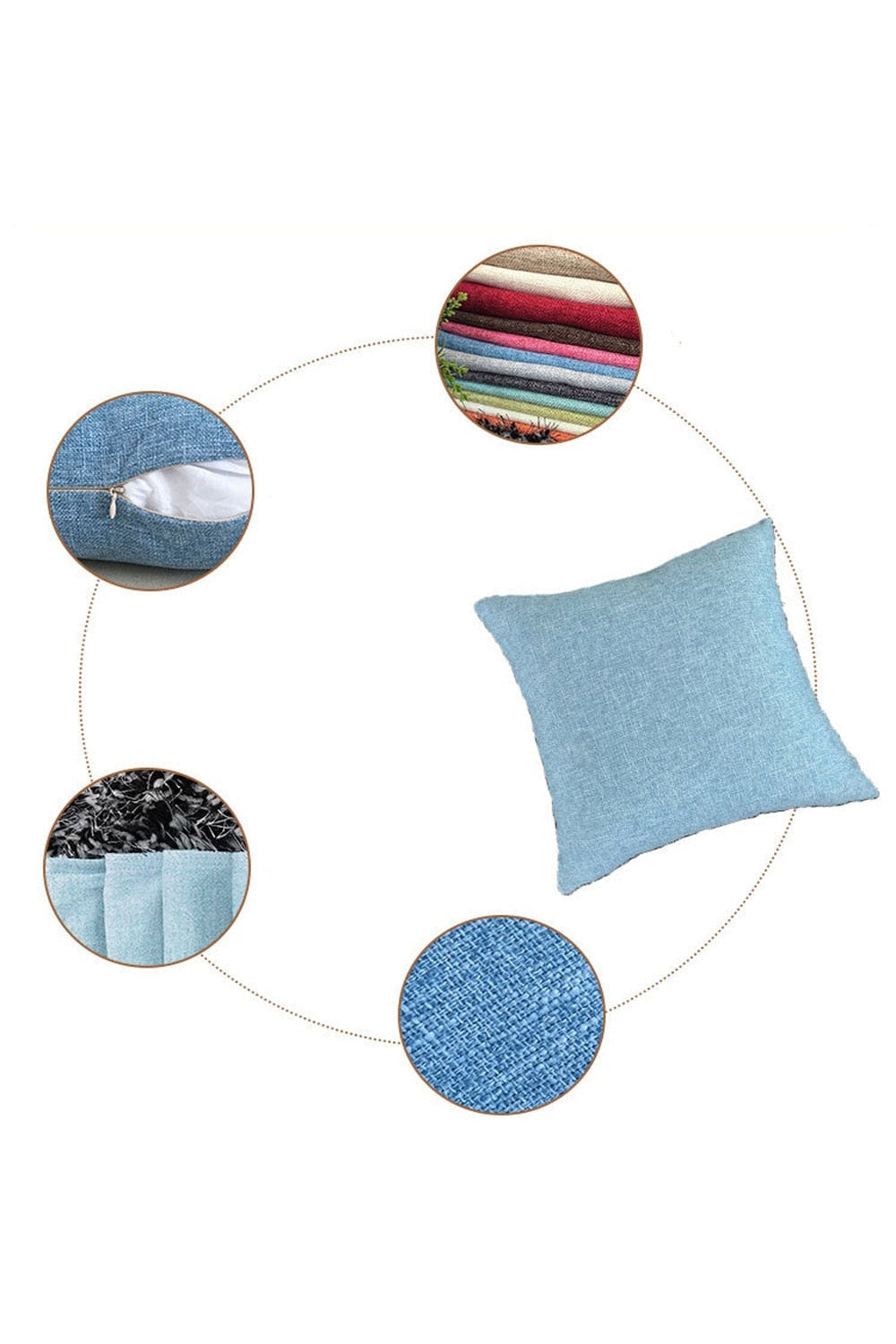 Rynx | Monochrome Pillowcase Set