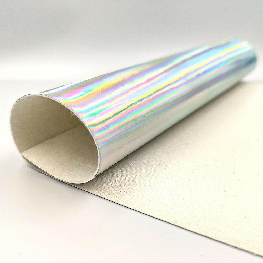Rynx | Iridescent Holographic Faux PU Leather Sheets for Creative DIY Projects