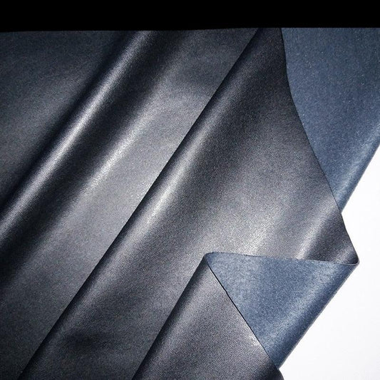 Rynx | Elegant black PU artificial leather crafting material - A must for creatives