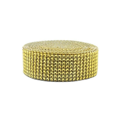 Rynx | Radiant Rhinestone Mesh Ribbon for Luxurious Craft Creations