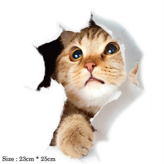 Rynx | 3D Cat Sticker Wall Decoration