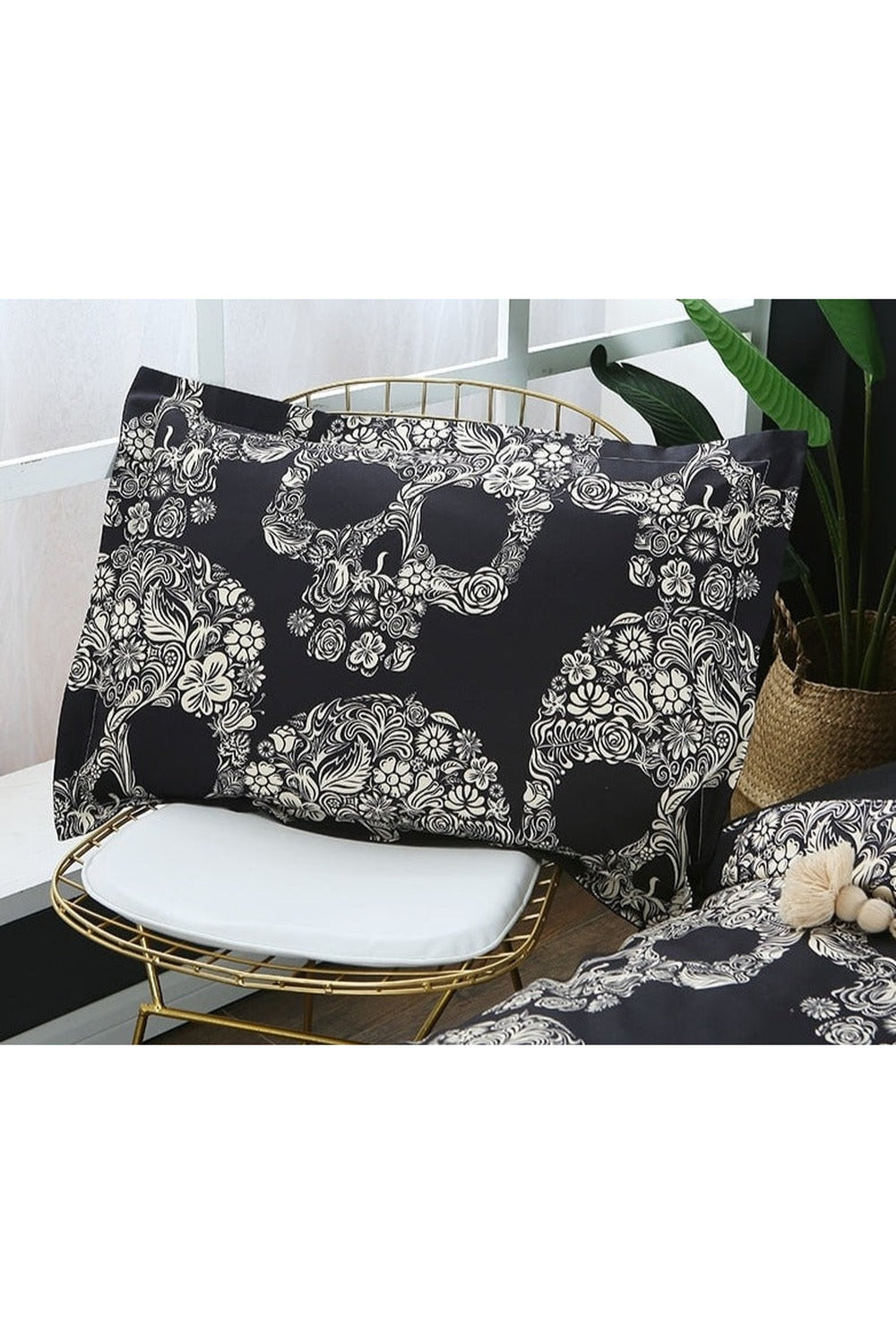 Rynx | Size Skull Themed Bedding Set
