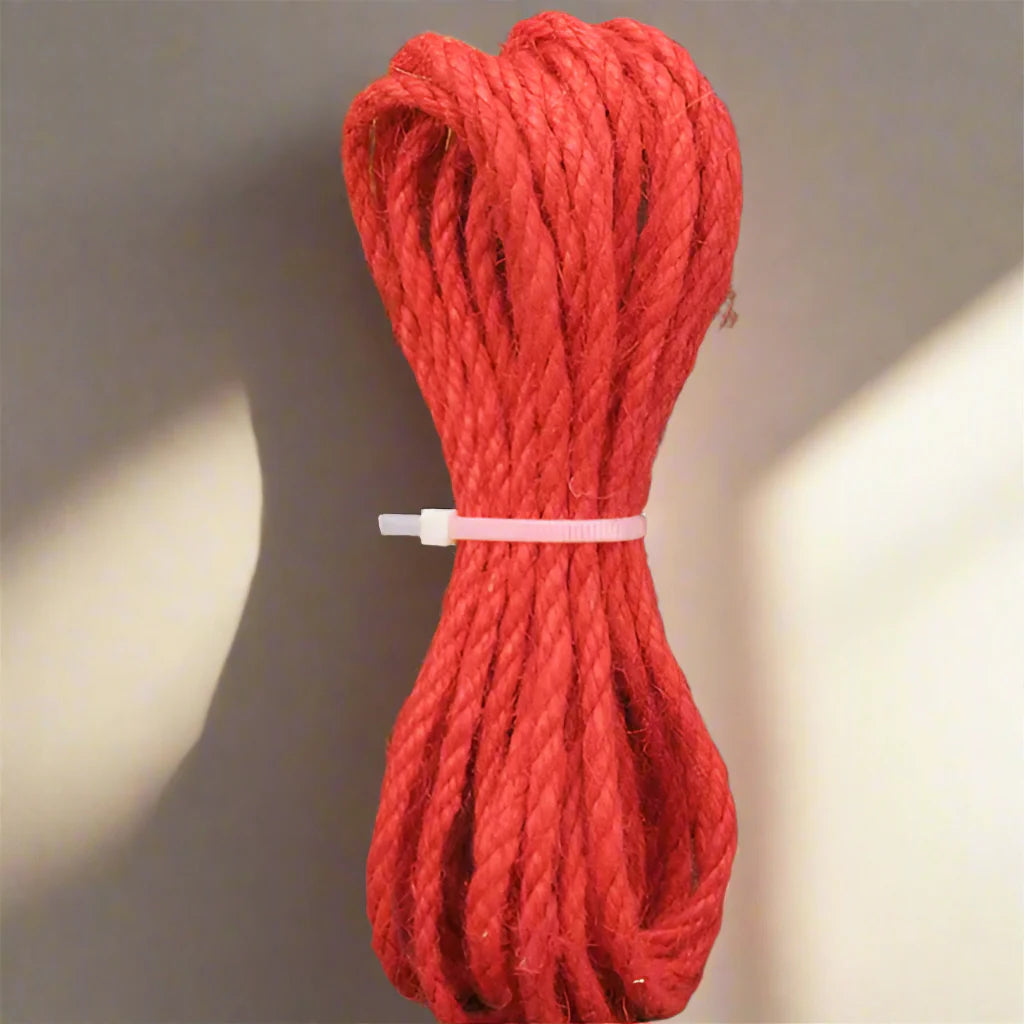Rynx | Vibrant Sisal Rope Collection: 14 Colored Options for Craft Fun and Cat Play