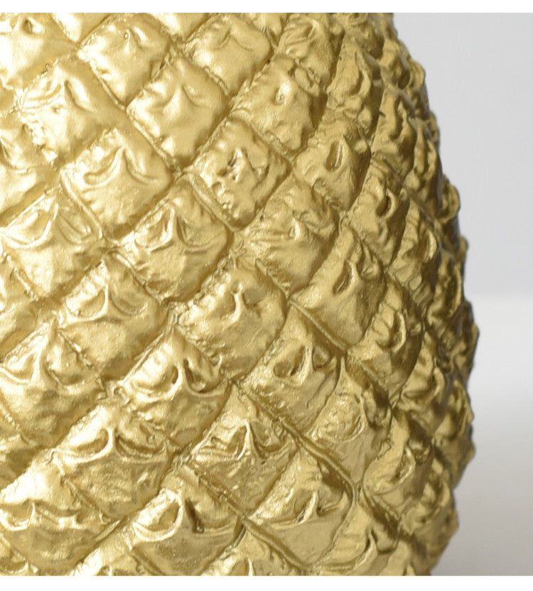 Rynx | vergoldete Ananas Objet d'Art