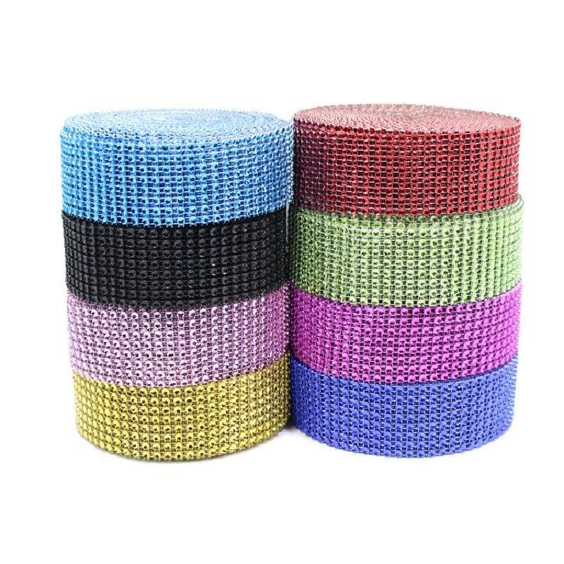 Rynx | Radiant Rhinestone Mesh Ribbon for Luxurious Craft Creations