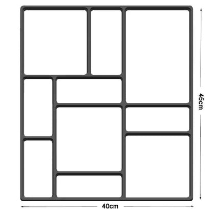 Rynx | DIY Garden Path Mold for Pavers - Create Custom Walkways with Manually Made Concrete Slabs