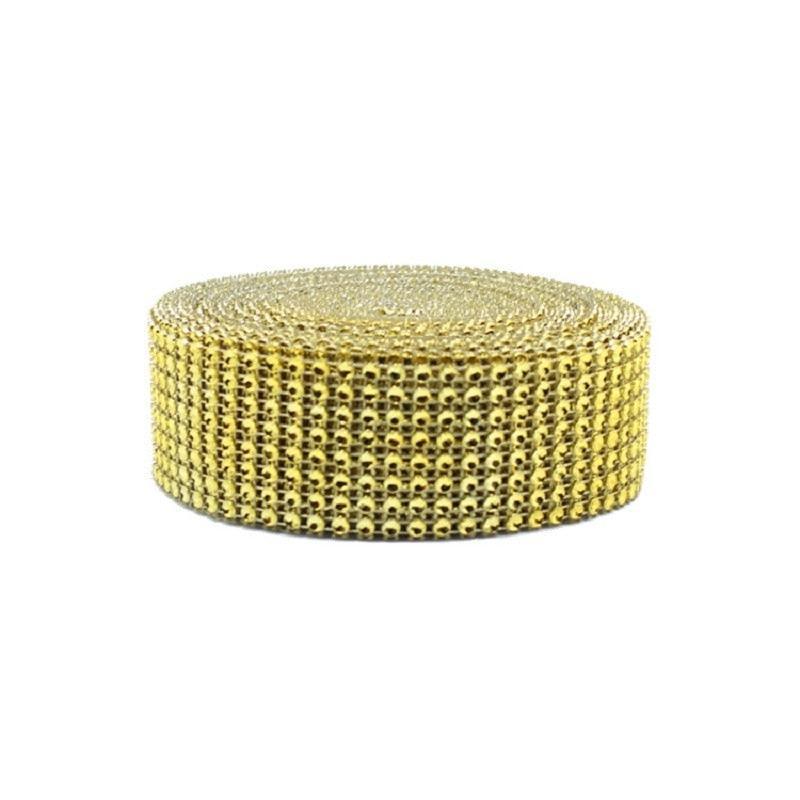 Rynx | Radiant Rhinestone Mesh Ribbon for Luxurious Craft Creations