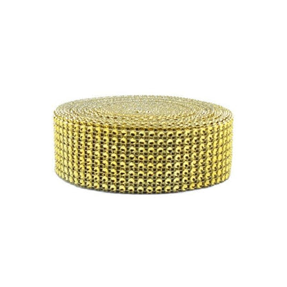 Rynx | Radiant Rhinestone Mesh Ribbon for Luxurious Craft Creations