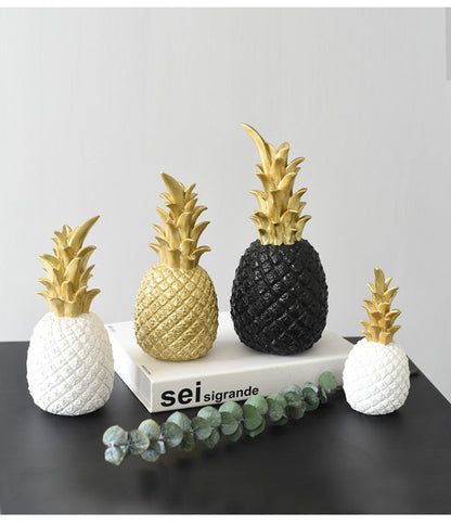 Rynx | vergoldete Ananas Objet d'Art