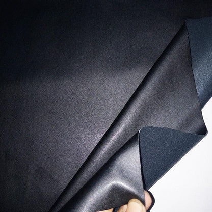 Rynx | Elegant black PU artificial leather crafting material - A must for creatives