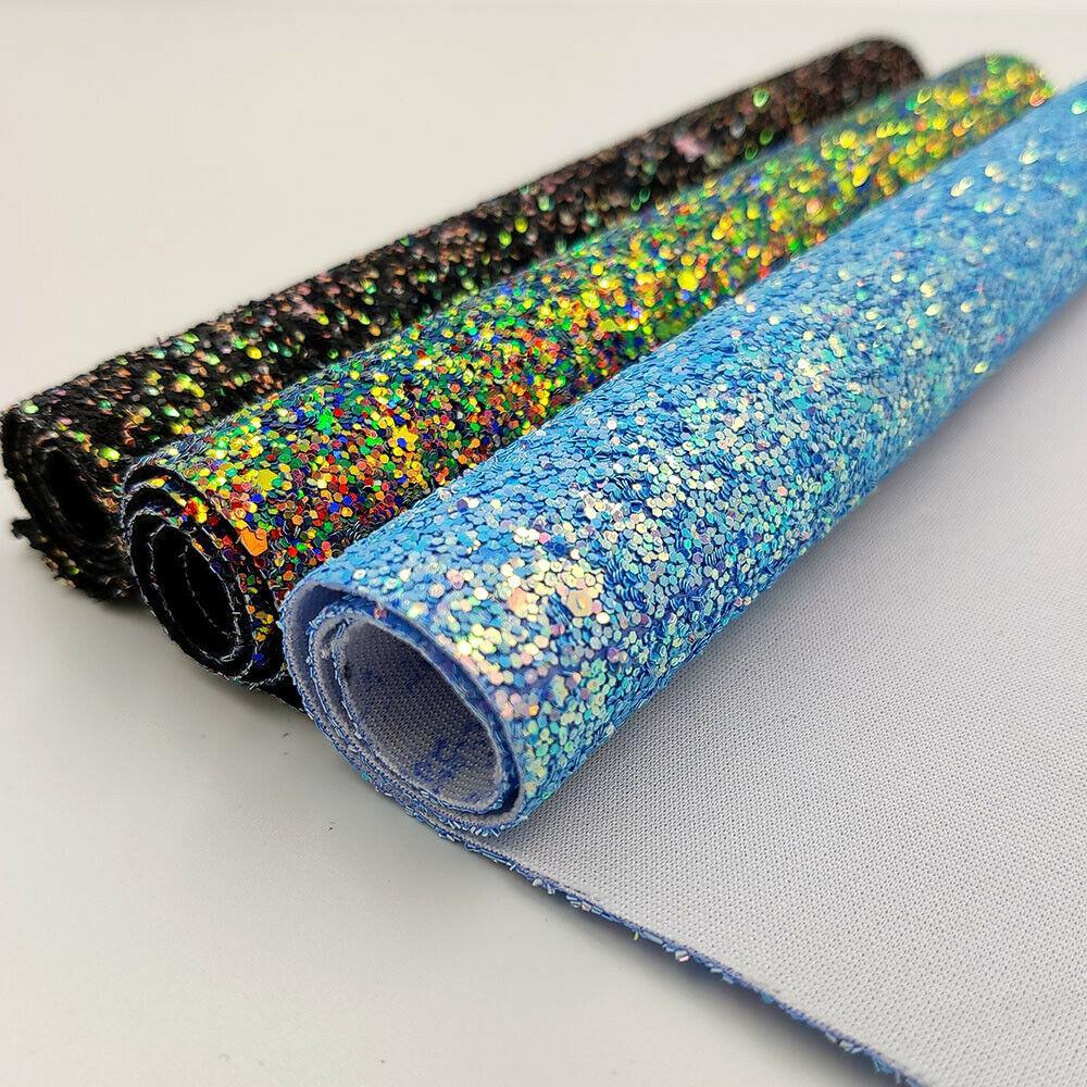 Rynx | Shiny Gem Star Chunky Glitter Faux Leather - Premium Craft Vinyl