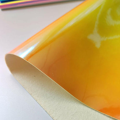Rynx | Shining Holographic Mirror PU Leather Craft Sheet