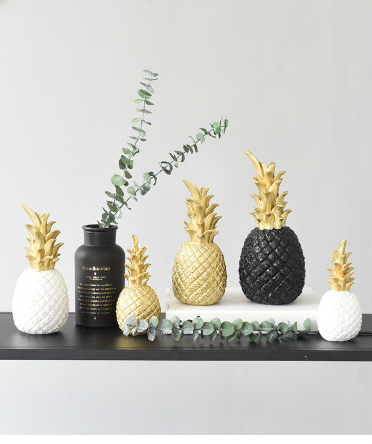 Rynx | vergoldete Ananas Objet d'Art