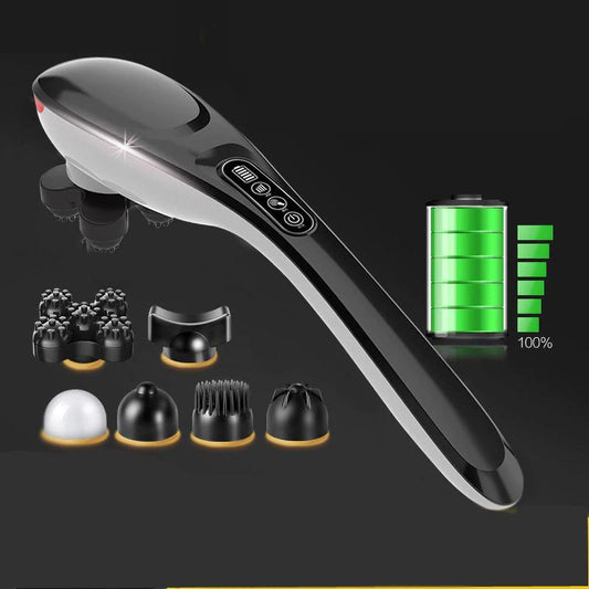 Rynx | Handheld Back Massager, Deep Tissue Back Muscle Foot Neck Shoulder Leg