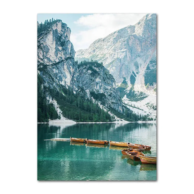 Rynx | from a picturesque forest lake on canvas
