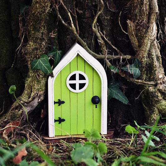 Rynx | Miniature Elf Fairy & Gnome Door Garden Tree Decoration