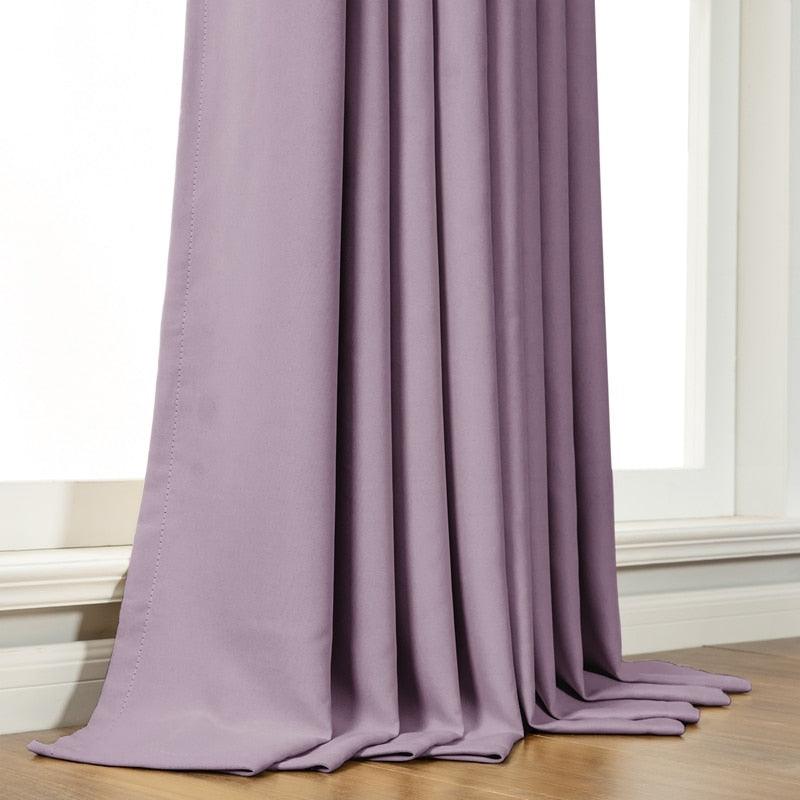 RYNX | Light Purple Blackout Curtains