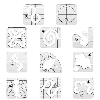 Rynx | Mal Ruler Set ( 11 Pieces )