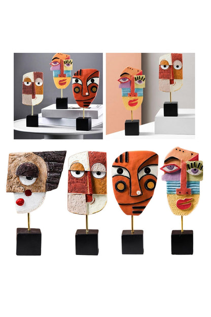 Rynx | abstract faces figures