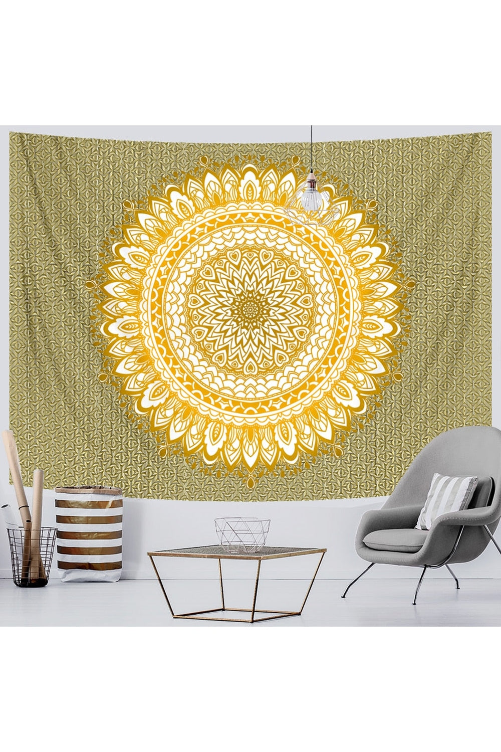 Rynx | Trippy Mandala Wall Tapestry