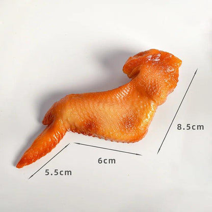 Rynx | Realistic Miniature Steak Replica for Dollhouses – Perfect Fake Food Props for Creative Play and Photography