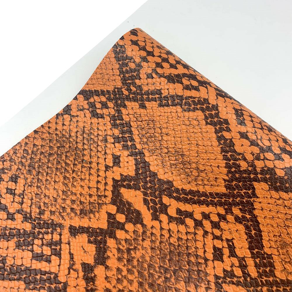 Rynx | Serpentine Snake Skin Faux Leather Craft Kit - Create Trendy DIY Projects with Ease