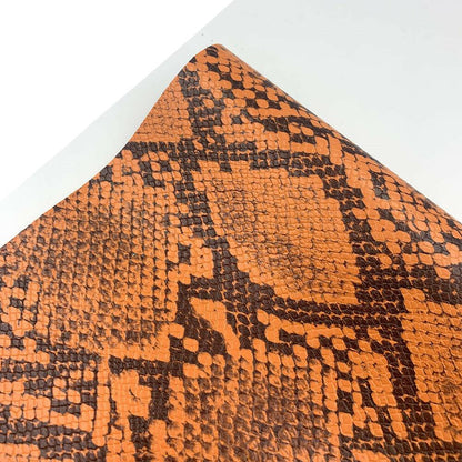 Rynx | Serpentine Snake Skin Faux Leather Craft Kit - Create Trendy DIY Projects with Ease
