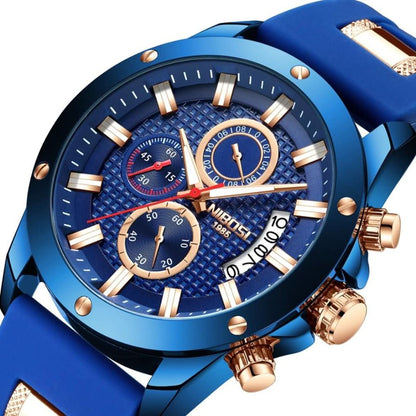 Rynx | Nibosi Blue Night - Men's Watch