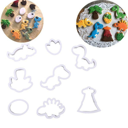 Rynx | Dino Cookie Cutters 8-piece Set