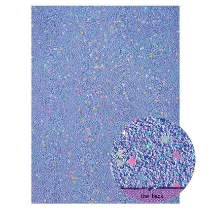 Rynx | Sparkling Violet Faux Leather Fabric - A Must-Have for Sparkling DIY Projects