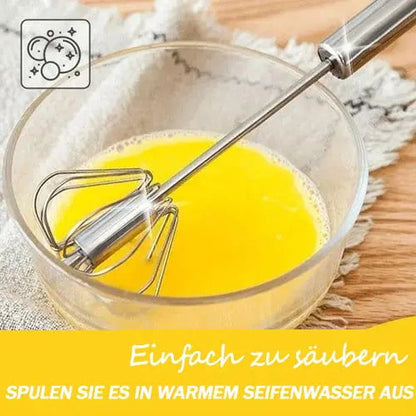 Rynx | Semi-automatic stainless steel whisk – Fast, robust & without electricity