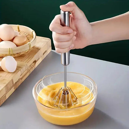 Rynx | Semi-automatic stainless steel whisk – Fast, robust & without electricity