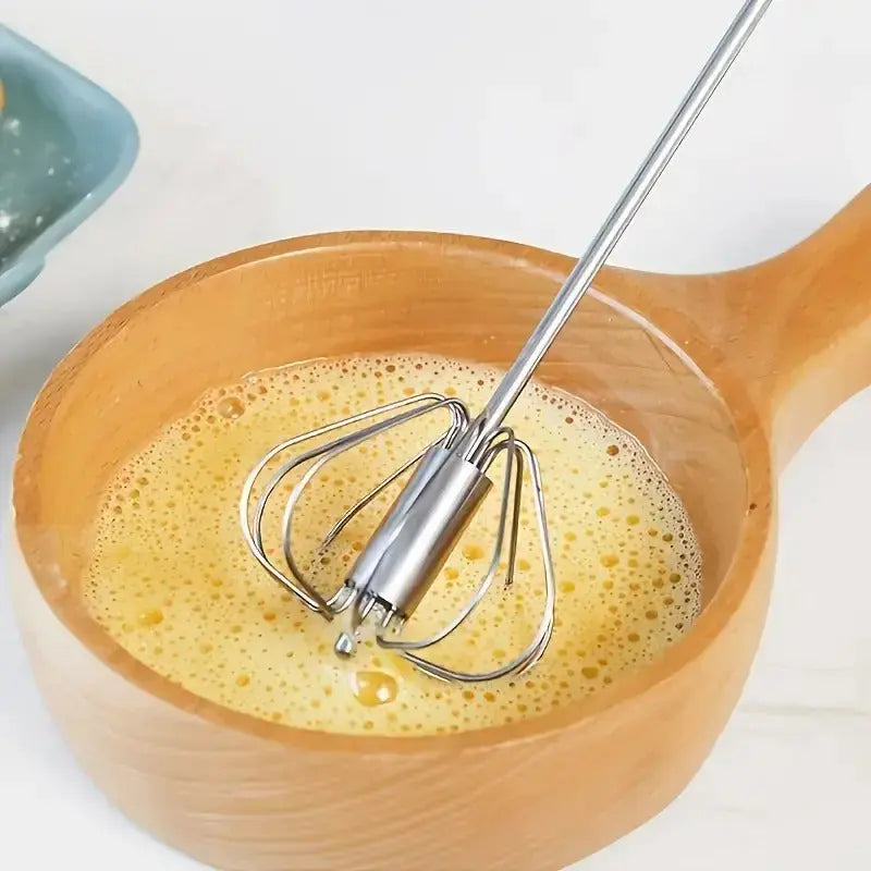 Rynx | Semi-automatic stainless steel whisk – Fast, robust & without electricity