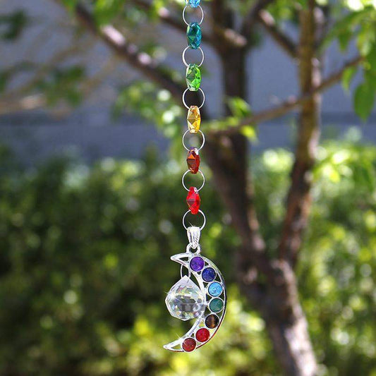 Rynx | Half-moon Suncatcher Crystal