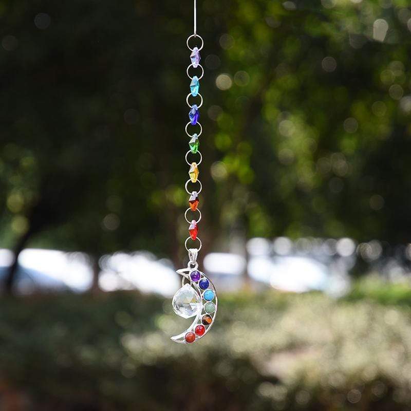 Rynx | Half-moon Suncatcher Crystal