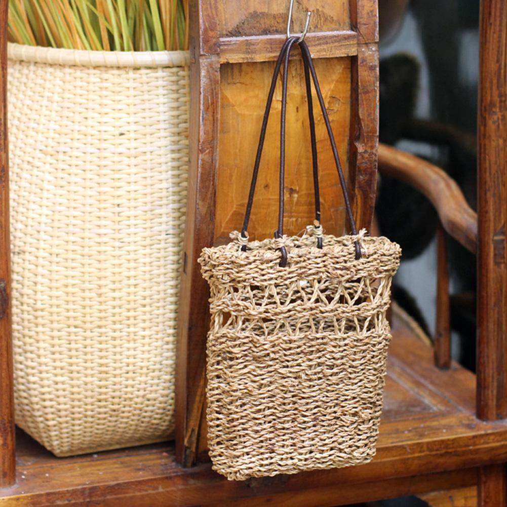 Rynx | Hand-Woven Seagrass Wall Hanging Flower Pot