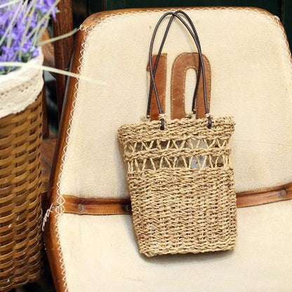 Rynx | Hand-Woven Seagrass Wall Hanging Flower Pot