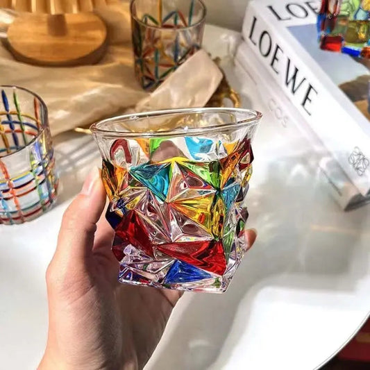 Rynx | Hand-painted crystal glasses