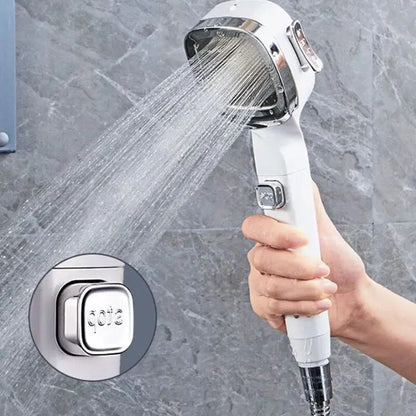 Rynx | Handheld shower with 4 spray modes & stop button – High pressure