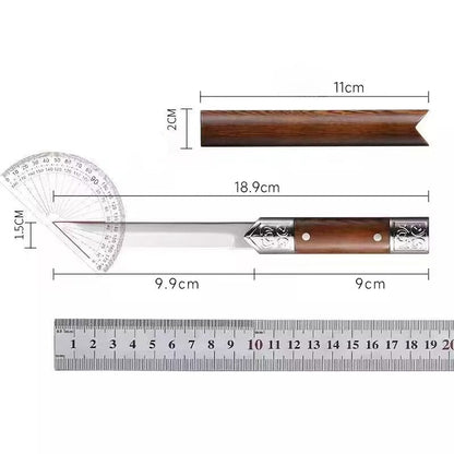 Rynx | Handcrafted Japanese-Style Wooden Handle Utility Knife