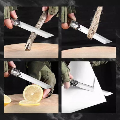 Rynx | Handcrafted Japanese-Style Wooden Handle Utility Knife