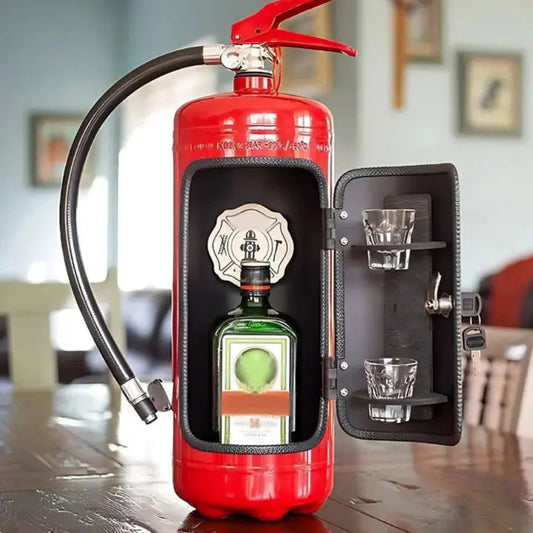 Rynx | Handmade Fire Extinguisher Minibar – Unique Gift Idea