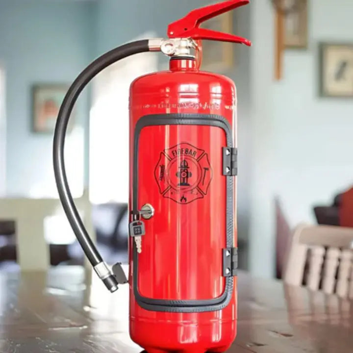Rynx | Handmade Fire Extinguisher Minibar – Unique Gift Idea