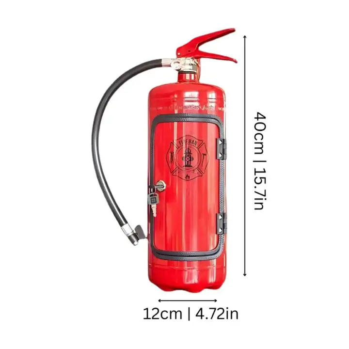 Rynx | Handmade Fire Extinguisher Minibar – Unique Gift Idea