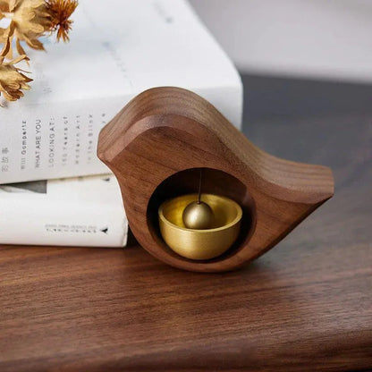 Rynx | Handmade wooden doorbell with cute bird – Charming and functional decoration